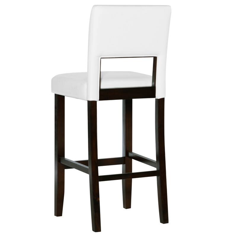 Linon Warren Faux Leather 30.75-inch Bar Stool