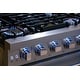 preview thumbnail 13 of 16, Cosmo 30 in. Freestanding Gas Range with 5 Sealed Burners and 4.5 cu. ft. Convection Oven in Stainless Steel