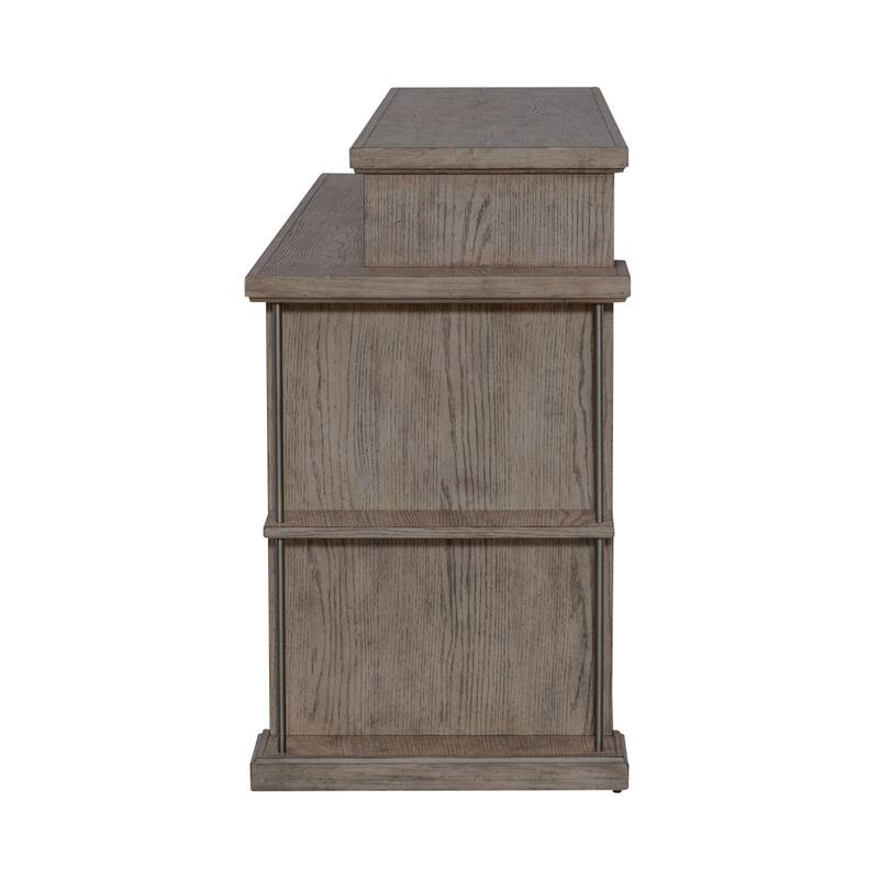 City Scape Burnished Beige Console Bar Table