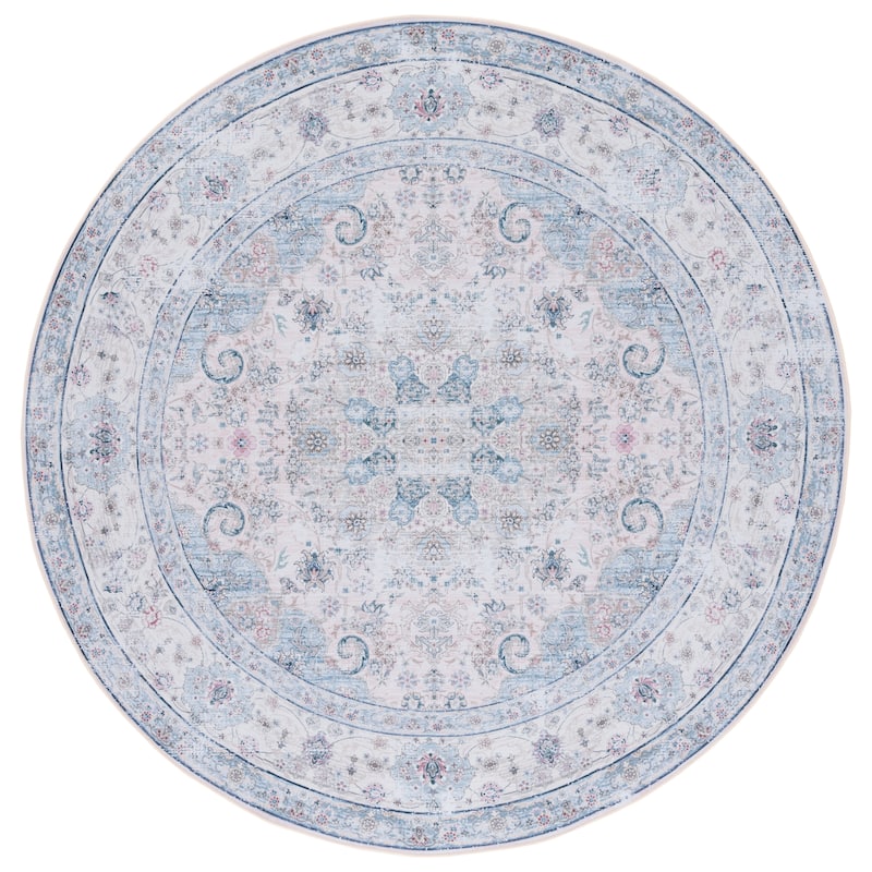 SAFAVIEH Tucson Machine Washable Slip Resistant Abigail Oriental Rug