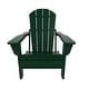 preview thumbnail 23 of 101, POLYTRENDS Laguna All Weather Poly Outdoor Adirondack Chair - Foldable