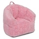 preview thumbnail 14 of 17, Serta Kids Plush Barrel Chair Pink