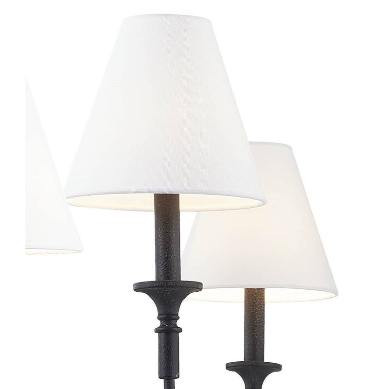 Barton 6-Light Chandelier, Black