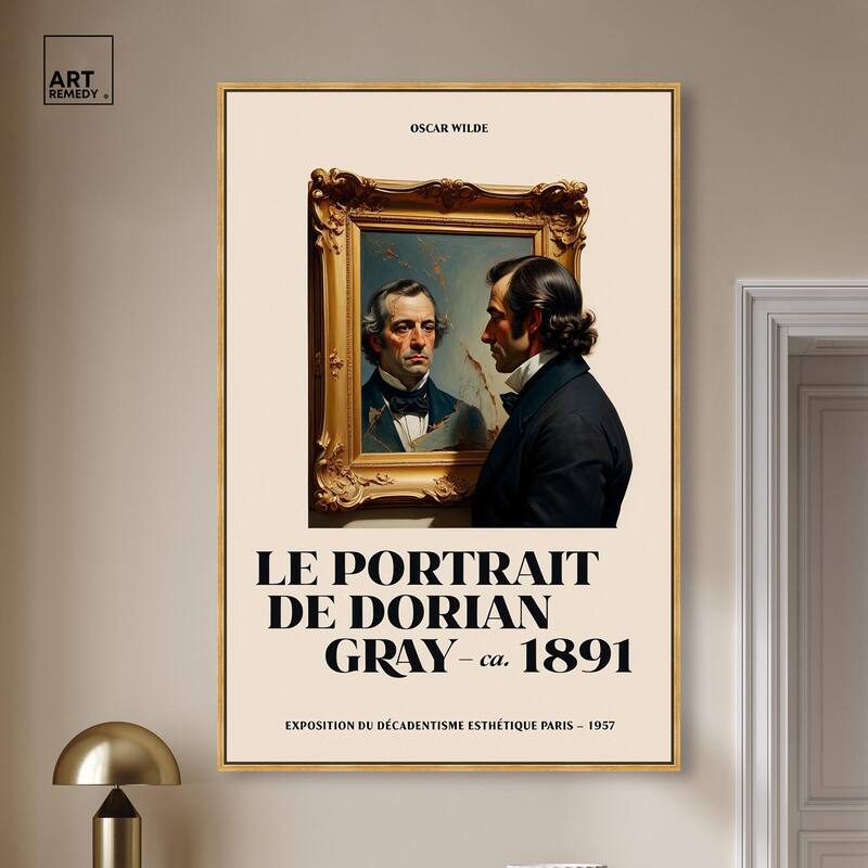 Decadent World of Dorian Gray Canvas by Art Remedy