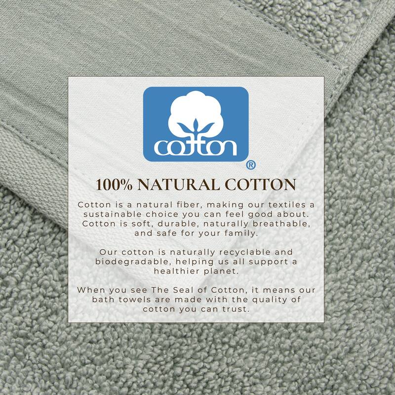 Linery & Co. Ultra-Soft Cotton and Linen Like Border Towel Set
