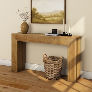Plank and Beam Rustic Grande Camden Wood Console Table - 56" - Bed Bath ...