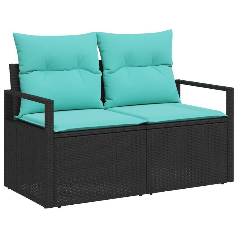 6/7 Piece Modular Outdoor Sofa Set with Cushions - 113×48×27.2