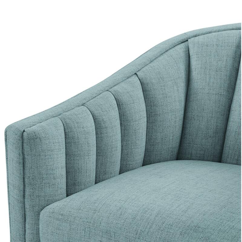 Sunveil Skirted Swivel Accent Chair by Greyson Living