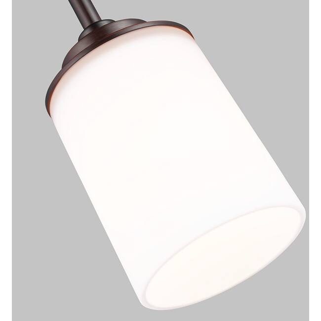 Kemal One Light Transitional Mini-Pendant in Bronze