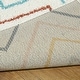 preview thumbnail 3 of 6, Mod-Tod Kai Chevron Moroccan Shag Kids Area Rug