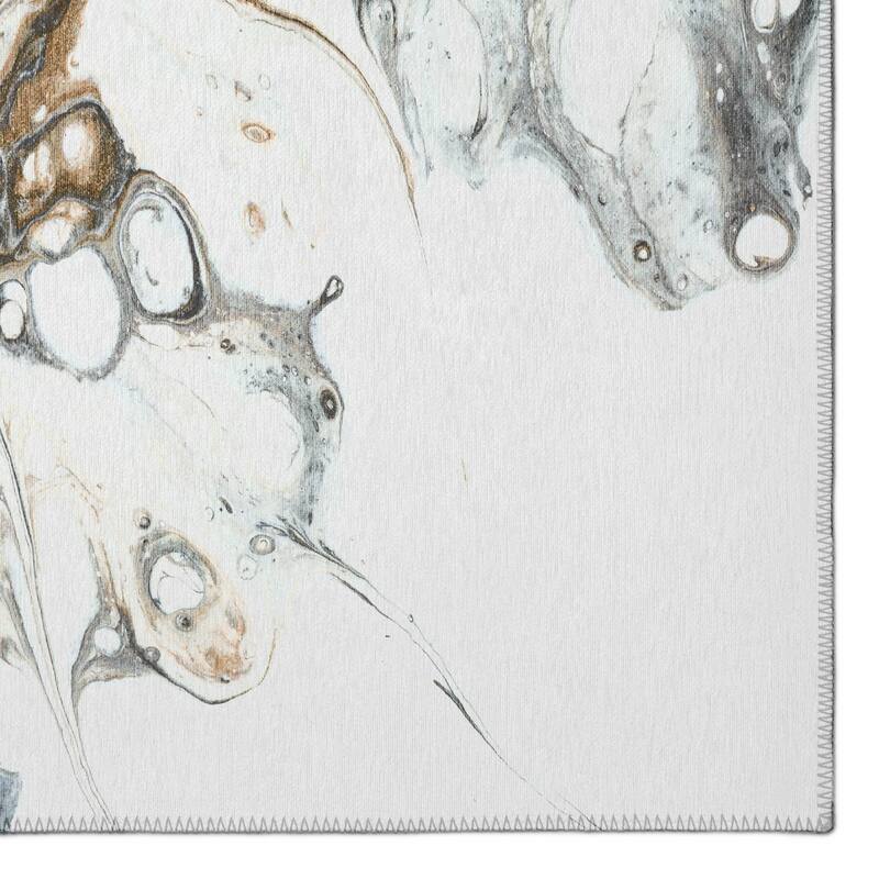 Indoor/ Outdoor Addison Karina Abstract Washable Area Rug