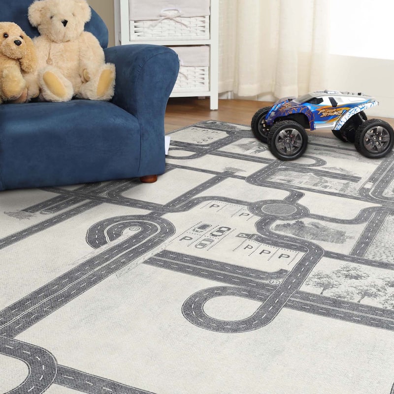 Superior Country Road Kids Indoor Area Rug