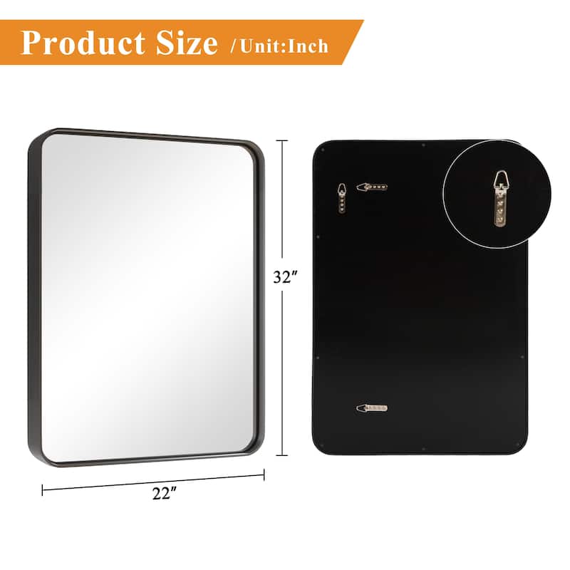 Modern Arch Wall Mirrors for Bathroom Vanity Mirror