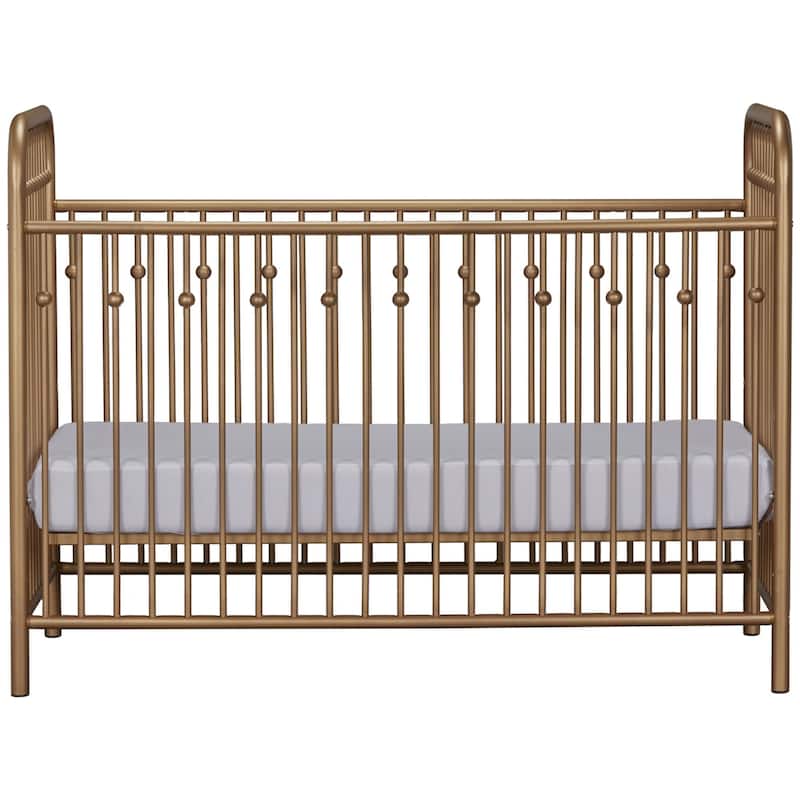 Little Seeds Monarch Hill Ivy Metal Crib - N/A