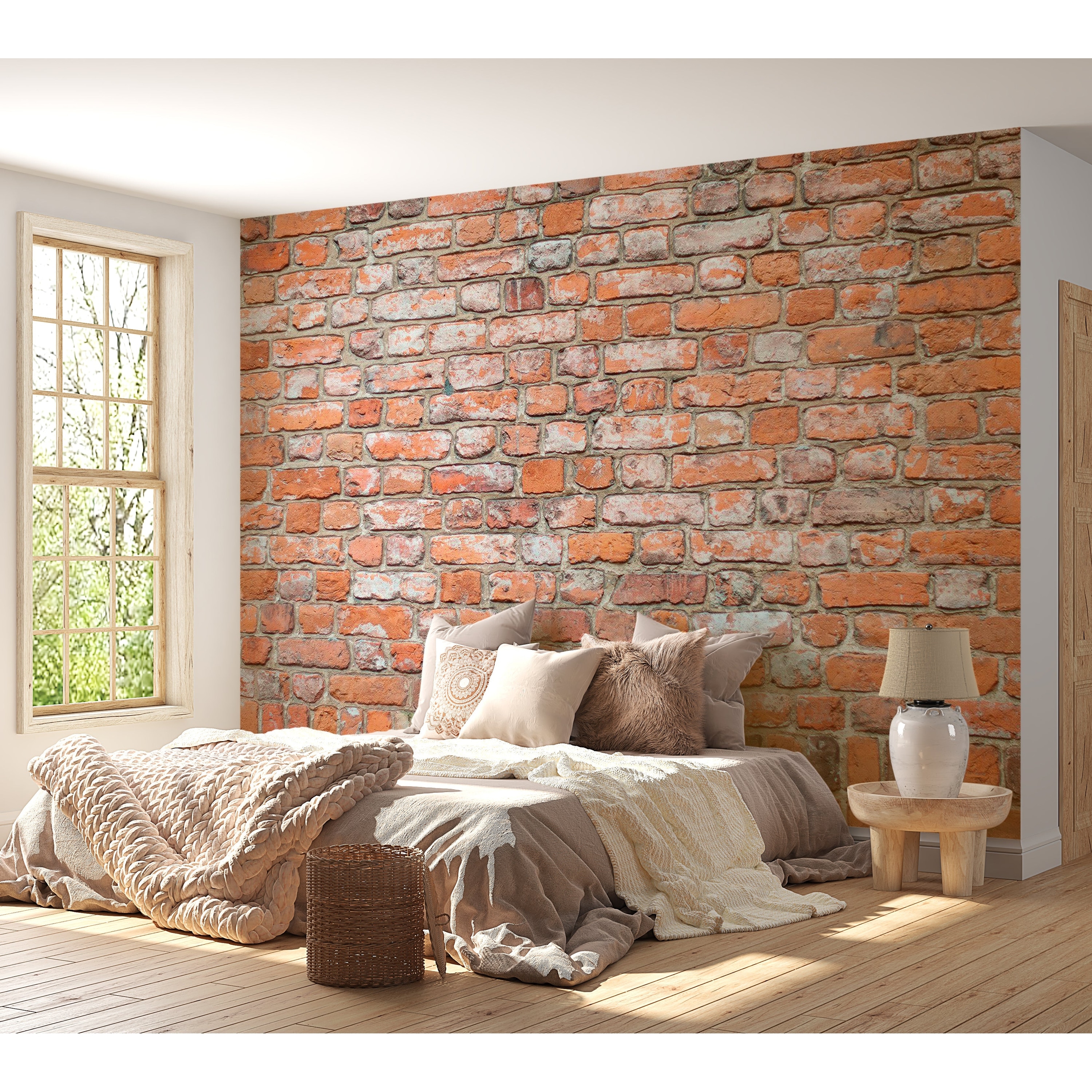 loft brick wallpaper