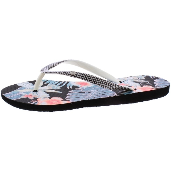 ladies roxy flip flops