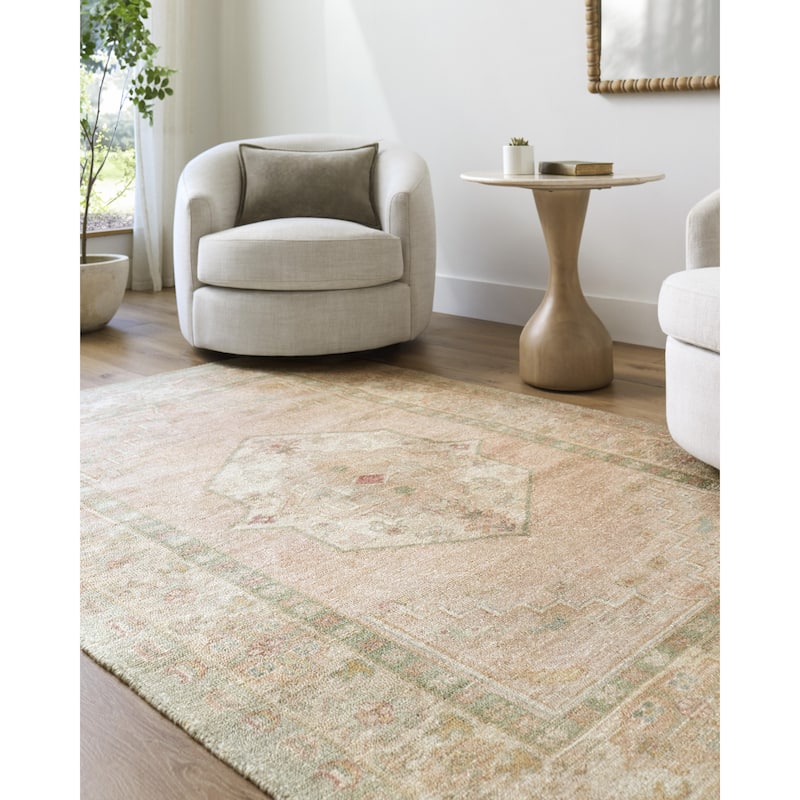 Livabliss x Galey Alix Luciana II Traditional Medallion Area Rug