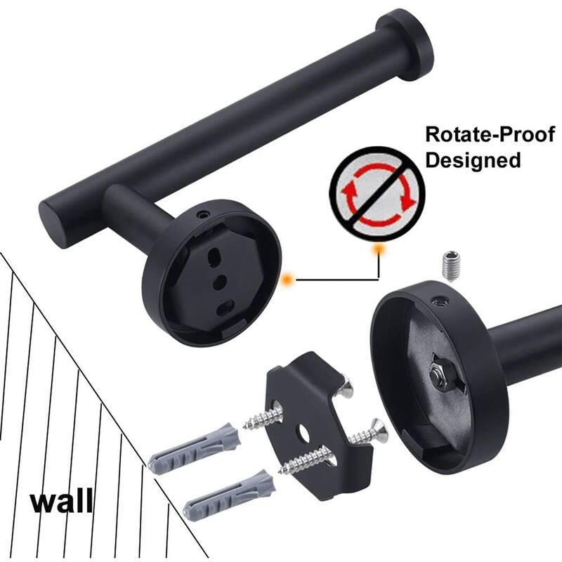 Wall Mounted Toilet Paper Holder