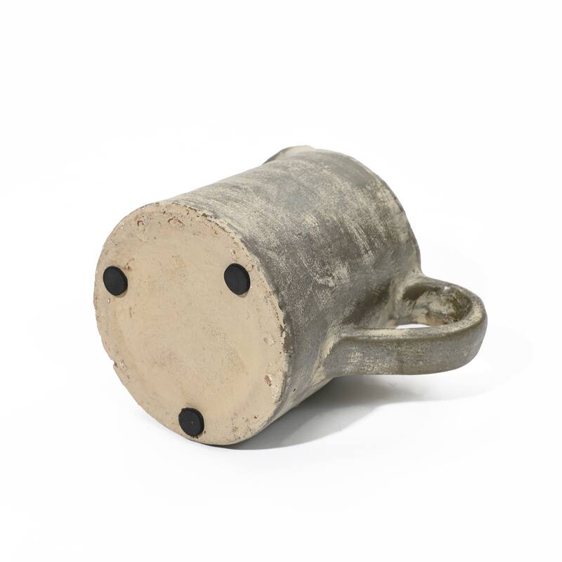 Rustic Farmhouse Brown Pitcher Terracotta Vase