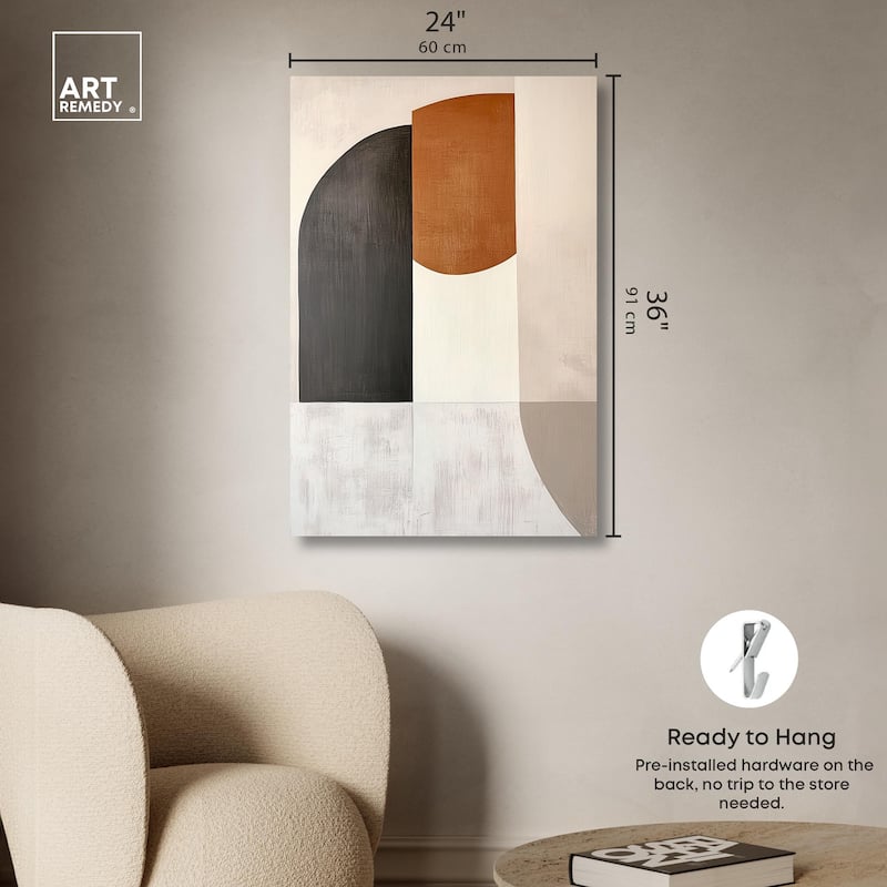 Weimar Echoes IV Canvas by Art Remedy, Gallery Wrapped