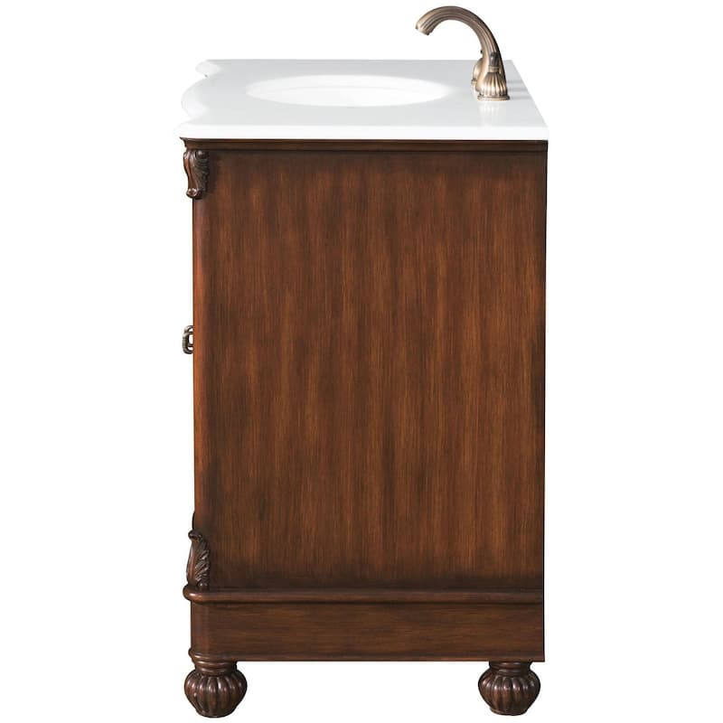Elegant Lighting VF-1047-VW Windsor 36" Free Standing Single Basin