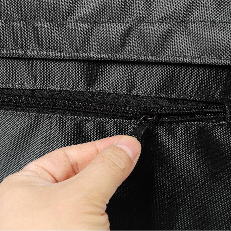 Shopping Trolley with Wheels, Trolley Black Foldable Shopping Cart, Removable Shopping Oxford Waterproof Bag