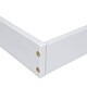 preview thumbnail 7 of 7, Full House-shaped Roof Headboard Floor Bed Kidsbed, White
