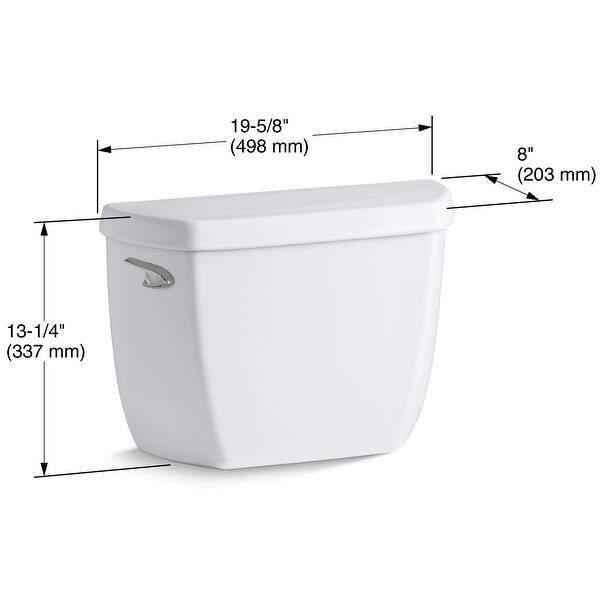 Kohler 1.28 Gpf Toilet Tank with Class Five Flushing Technology from