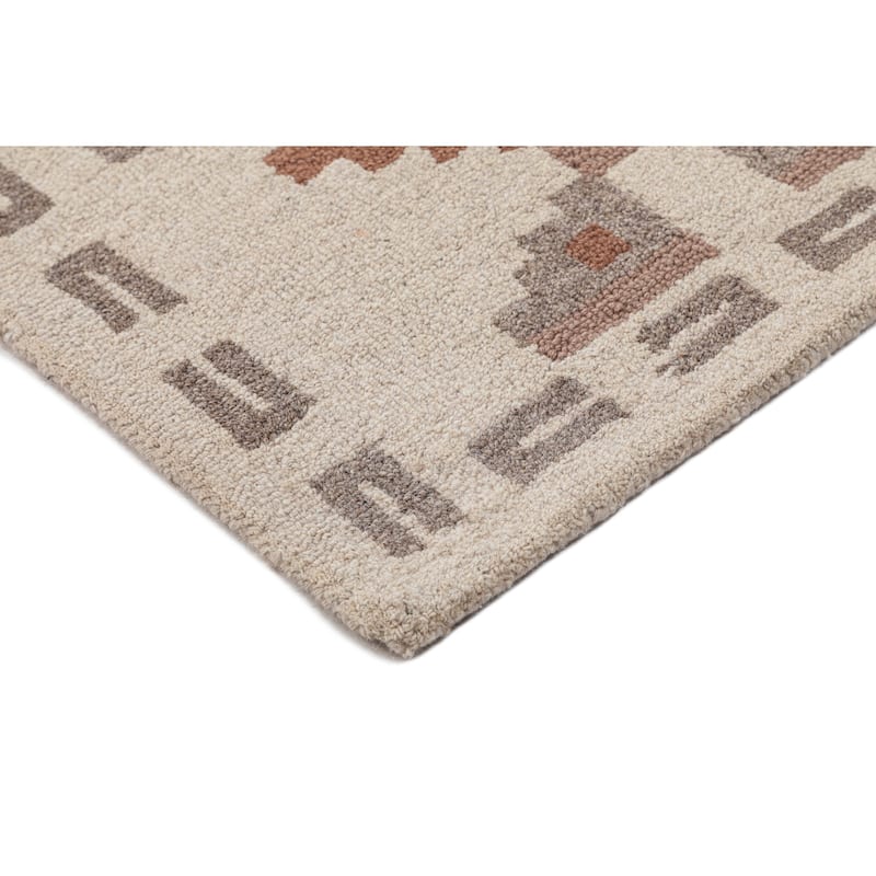 Terra by Obeetee Freya Annika Neutral Rug