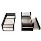 preview thumbnail 25 of 25, Twin Size Solid Pinewood Bunk Beds with Safety Rail, Movable Trundle, Ladder, and Full Length Guardrails