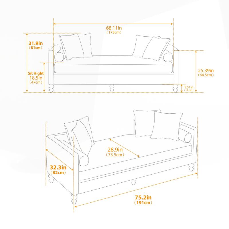 Comfortable Upholstered Chaise Lounge with Various Features for Relaxation