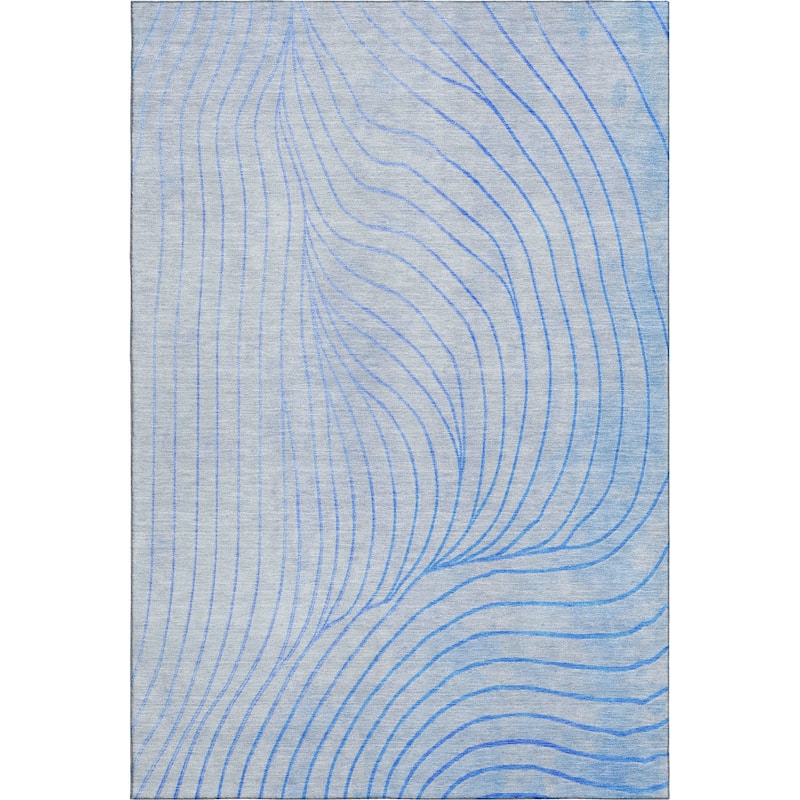 Premium Washable Super Soft Modern Wave Mayfield Rug
