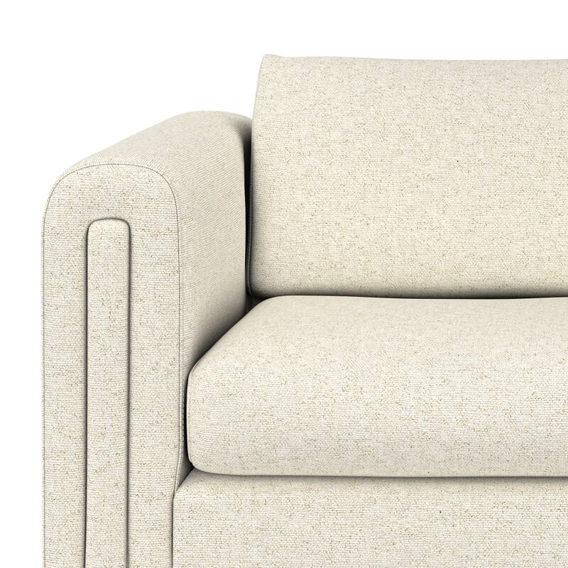 WYNDENHALL Drayton 61 inch Wide Contemporary Loveseat Sofa in Tightly Woven Performance Fabric -  61" W x 38" D x 30" H