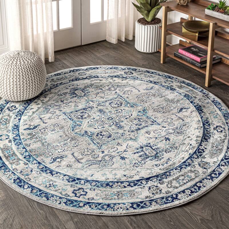 JONATHAN Y Traditional Persian Vintage Medallion Area Rug