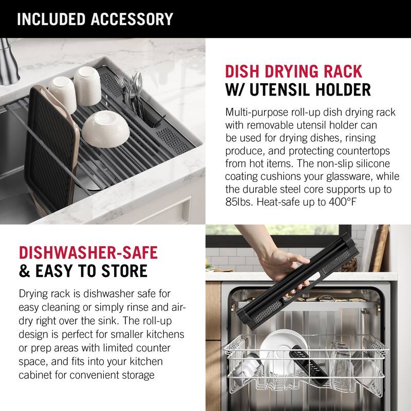 Delta Lorelai 32� Workstation Kitchen Sink Undermount 16 Gauge