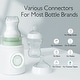 preview thumbnail 5 of 8, Cordless Portable Baby Bottle Warmer for Travel - White - No Size
