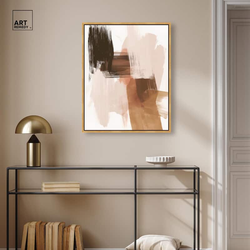 Mahogany Whispers Canvas by Art Remedy