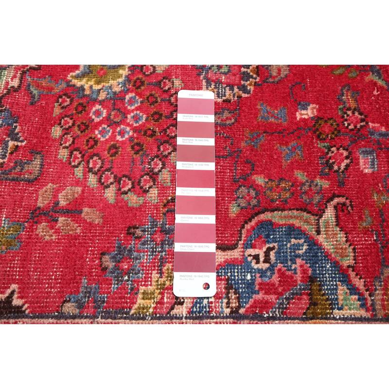 ECARPETGALLERY Hand-knotted Antalya Vintage Red Wool Rug - 6'0 x 9'0