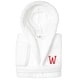 preview thumbnail 54 of 78, Sweet Kids 100% Polyester SUPER PLUSH Double Brushed Hooded Bathrobe with Pink Bookman Monogram W - Large