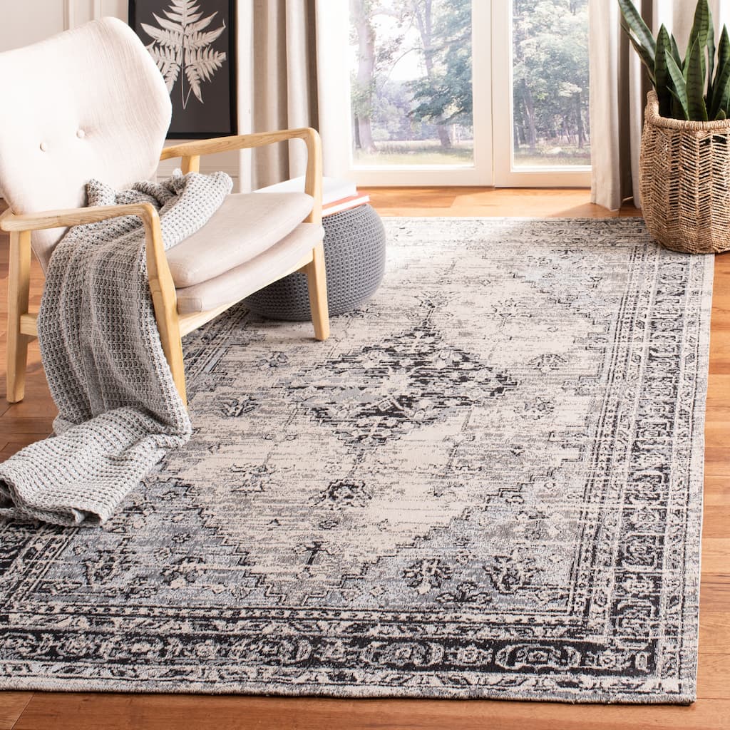 SAFAVIEH Classic Vintage Boho Oswalda Oriental Cotton Rug