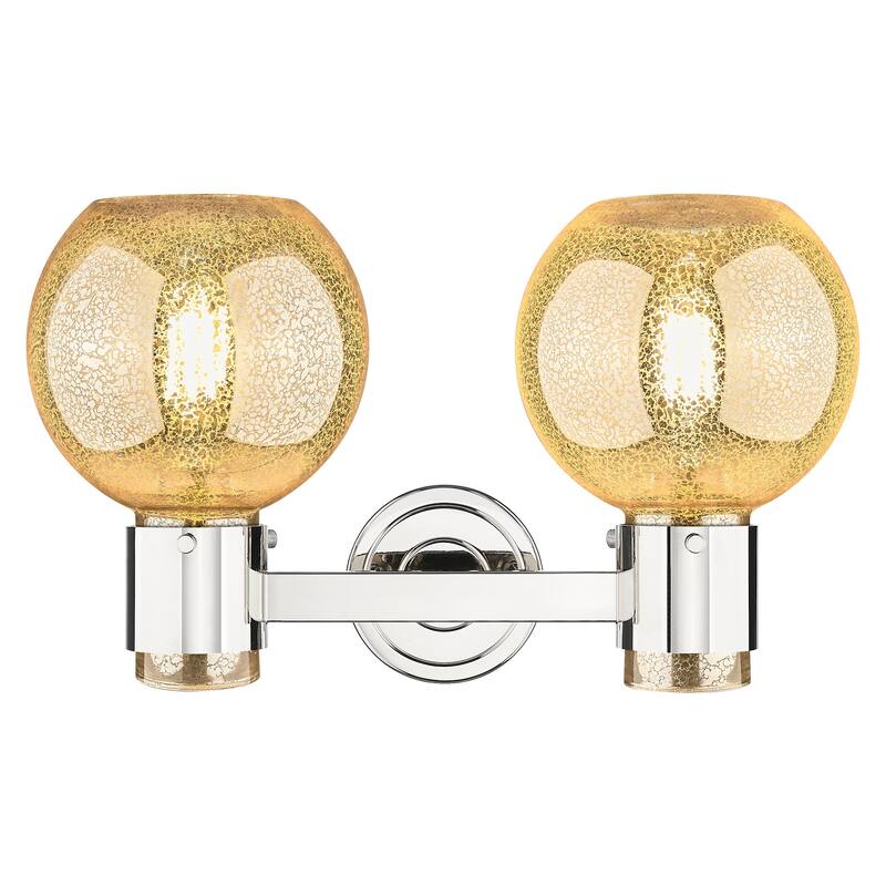 Innovations Lighting 464-2W-G464B-7ME Lawton Sphere 2 Light 16" Wide