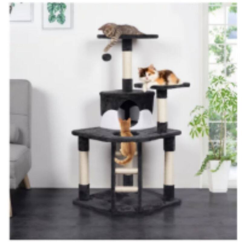 48'' Cat Tree Scratcher Play House Bed Bath & Beyond 38230728