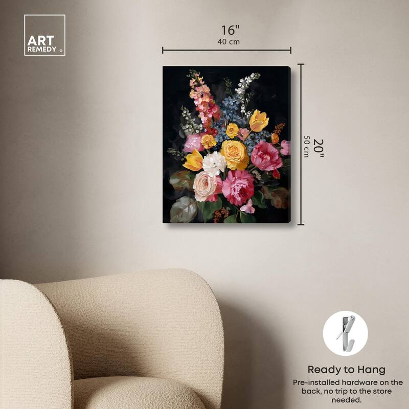 Garden Richness I Canvas by Art Remedy, Gallery Wrapped