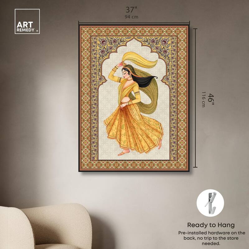Dancing Princess Canvas by Art Remedy