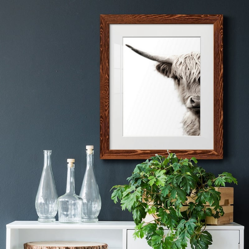 Highland Cattle-Premium Framed Print - Ready to Hang