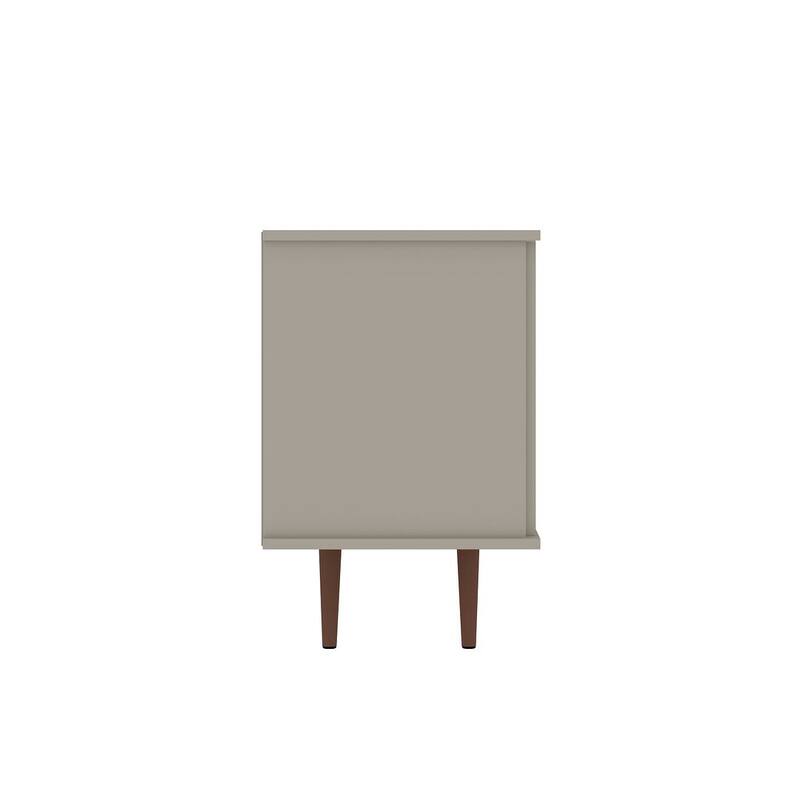 Hampton Mid Century Modern Wood 53.54 Media Cabinet Console