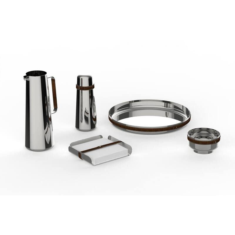 Nambe Tahoe Pitcher - 12.9" x 6.55" x 5.25"