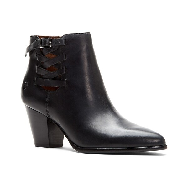 frye reed strappy bootie