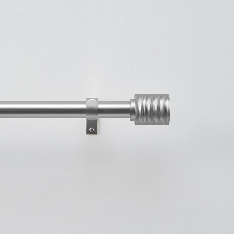 DKNY Fin Curtain Rod and Finial Set