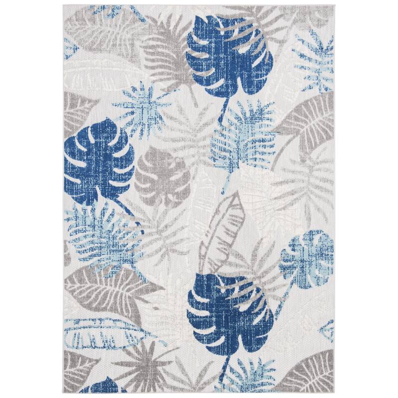 SAFAVIEH Cabana Leala Indoor/ Outdoor Waterproof Patio Floral Rug